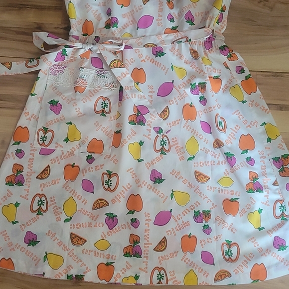 Vintage 50s 60s Swirl Wrap Dress M - Picture 6 of 15